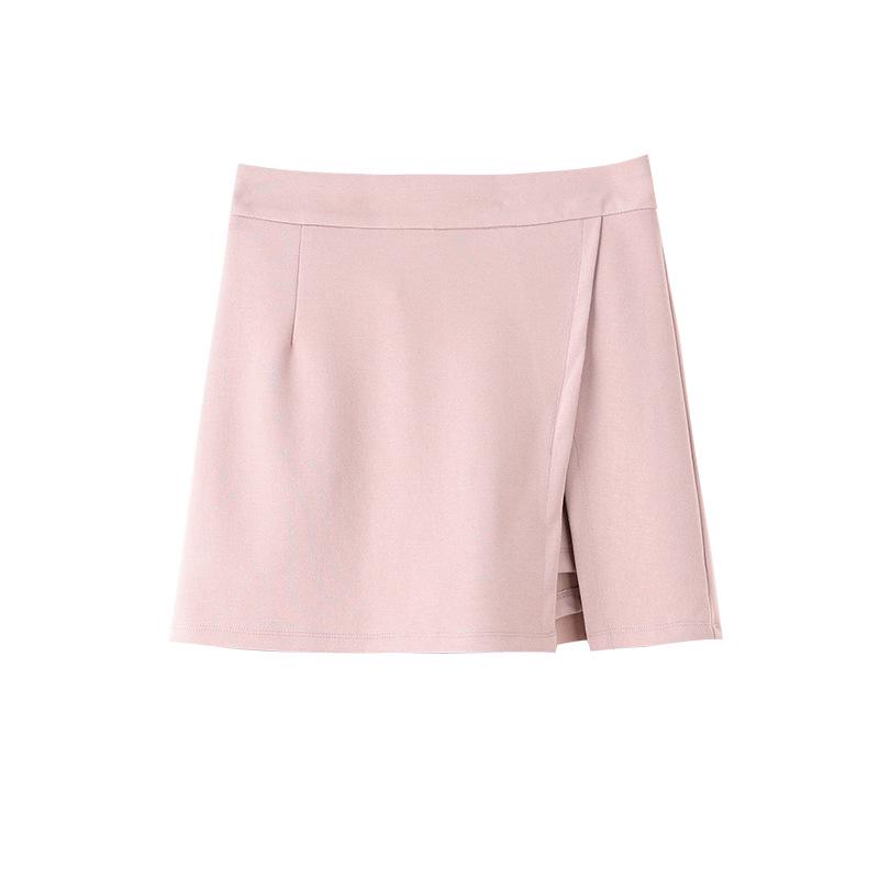 Women's Spring Casual Two-Piece Set: Short Sleeve Hoodie & Pants Skirt