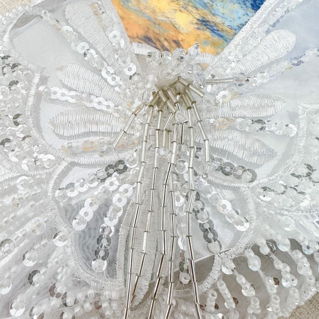 Lace Beads Butterfly Embroidery Diy Sequins Collar Flower, Decorative Sewing Clothes Hats Clothing Accessories