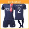 Poliestrowy Zestaw Piłkarski Paris Saint-Germain Koszulki Messi Neymar Mbappe XS-3XL