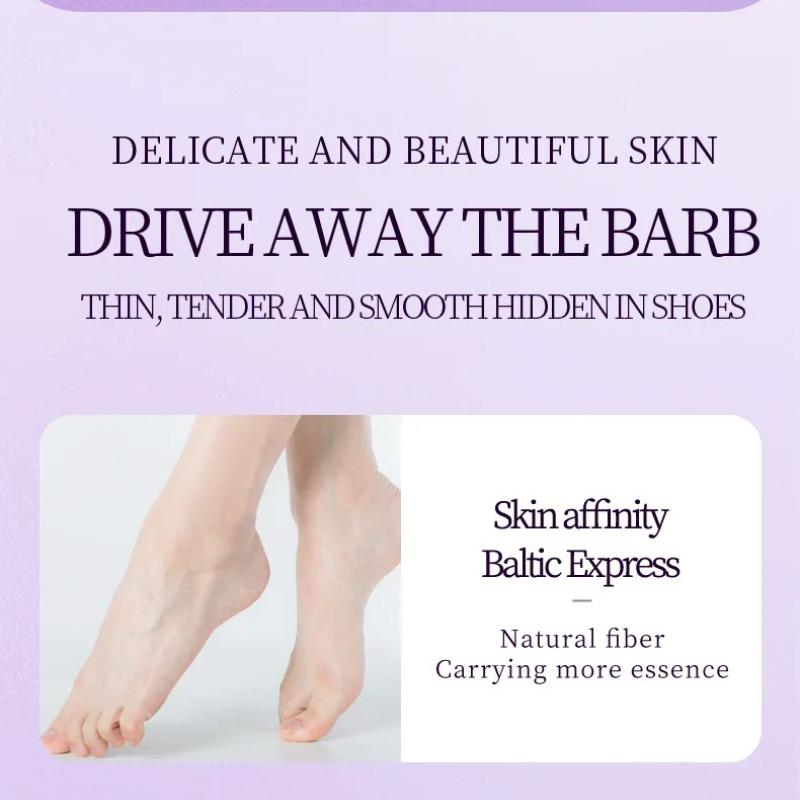 SADOER Goat Milk Niacinamide Lavender Foot Mask Exfoliating Dead Skin Moisturizing Hydrating Foot Care Repair Foot Peel Mask