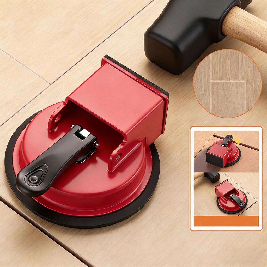 Heavy Duty Floor Fixer Tool Suction Cup Vacuum Grabber for Tile Slat Baseboard Paver Carpentry Construction Bathroom Kitchen