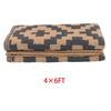 Waterproof Outdoor Rug 4x6 ft Patio Rug Mat Reversible Plastic Camping Rugs