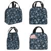 Random Airplanes Pattern Aviation Fighter Pilot Insulated Lunch Bag for Women Office Cooler Thermal Food Box Tote Lunch Boxes