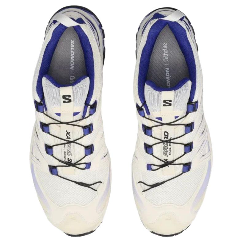 SALOMON XA PRO 3D Arazi Koşu Ayakkabısı Unisex Açık Bej Mavi 491721