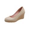 Fashion 2025 New High Heels Women Wedges Shoes Casual Woman Shoes Elegant Ladies Soft Comfortable Female Footwear Office Work Shoes