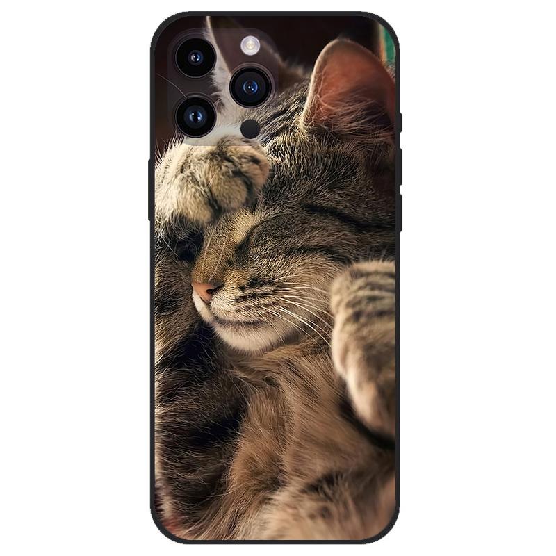 Cases For Apple iPhone15/15Pro/15Plus/15Max Unique Design Soft Silicone black Anti Drop Phone Cover For iPhone 15 Pro max