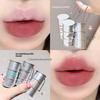 Cappuvini Metallische Tube Samt Lippenmousse - Nicht austrocknendes mattes Nude Langanhaltender flüssiger Lippenstift Erschwinglicher Samt Lippenstift