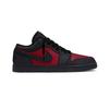 Jordan Air Jordan 1 Vintage Basketball Shoes Men's Low top Black/Red 553558-093(Team766-)