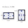 Auto hodiny Luminous Mini Automobily Digitální hodinky Quartz Hodiny Stickon Auto Ornament Příslušenství