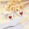 925 Silver Star Stud Earrings AAA Zircon High Quality For Women Earring Wedding Fashion Jewelry Accessories Party Gift