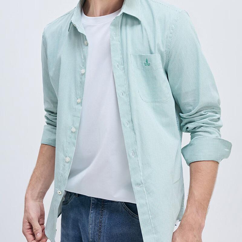 Navigare Men s Business Casual Long Sleeve Plaid Shirt XXL