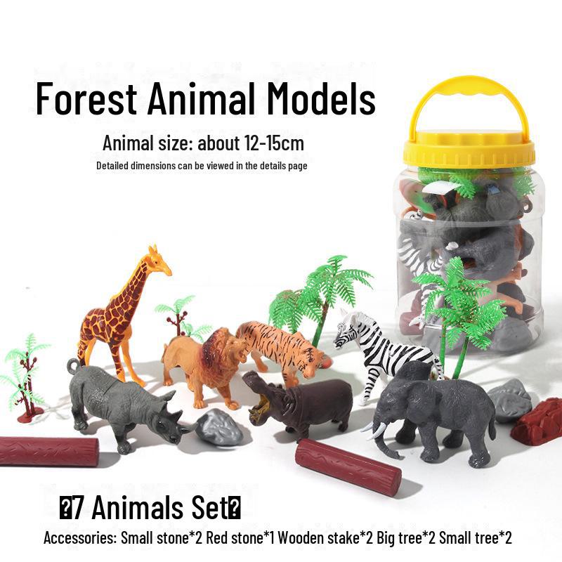 Children's Safari Dinosaur Animal Model Set