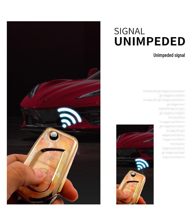 Toyota Key Case for RAV4, Camry, Reiz, Levin, Corolla, Highlander - Folding Buckle for Men and Women