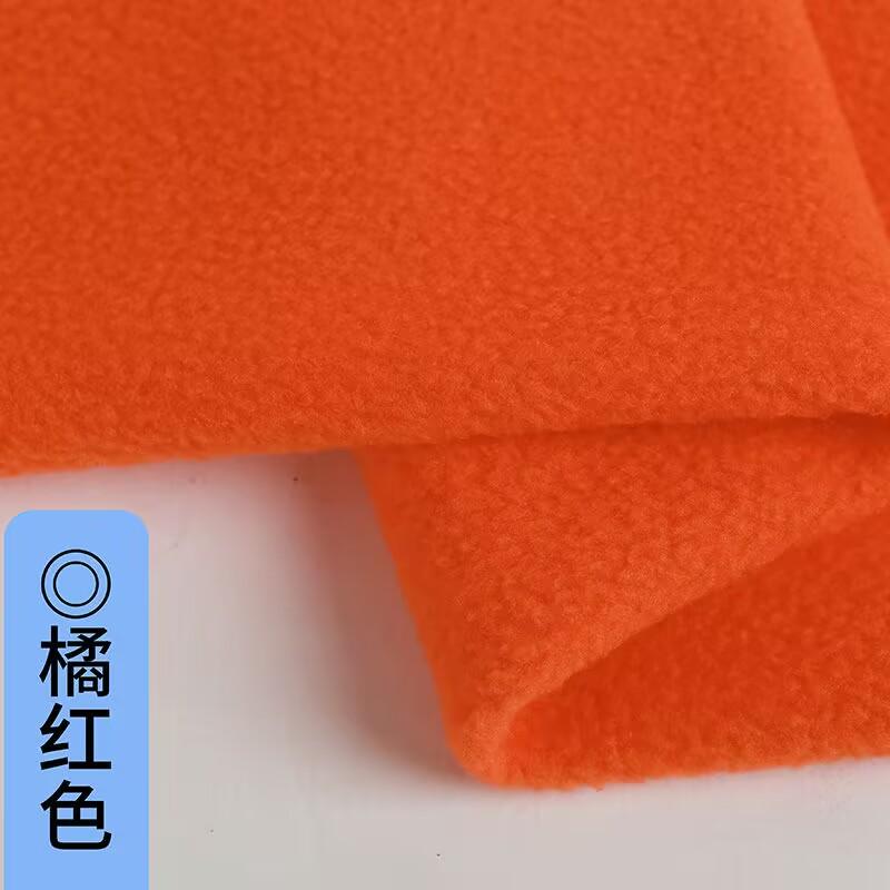 Polarfleece Tykt Stoff Kort Plysj Korallfleece Dukkestoff DIY Håndlaget Søm Høst Vinter Kåpe Klær Sjal Fôrstoff