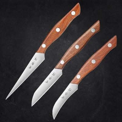 3 Teile/satz Edelstahl Küche Obst Carving Messer Chef Skulptur Obst Platte Peeling Messer Lebensmittel Stichel Werkzeug