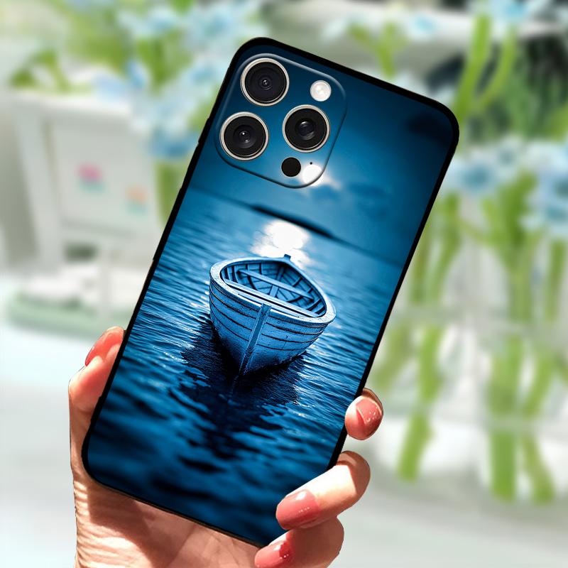 Huse Desenate Pentru iPhone 15 Pro Max Silicon TPU Moale Capac Spate Telefon Pentru Apple iPhone 13 14 12 Pro Protector Telefon Funda Para