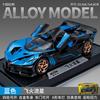 Boys Pull Back Toy Car Model With Sound And Light Openable Doors Sports Car Pickup Suv