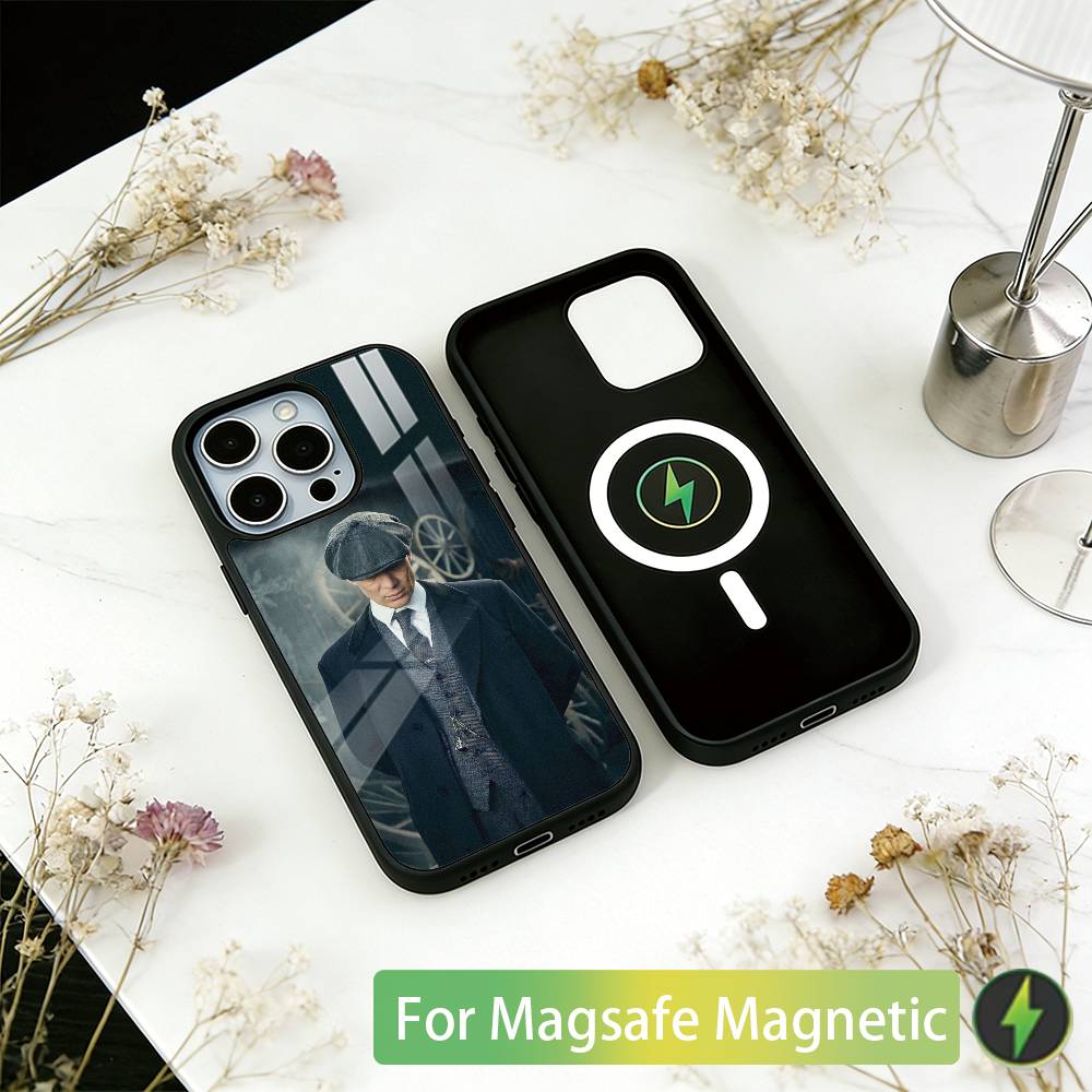 

Peaky Blinders tommy shelby Phone Case For iPhone17,16,15,14,13,12,11 Plus,Pro Magnetic with Magsafe Wireless Charging iPhone11