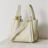 Winter-Eimer-Tasche 2025: Echtleder Fruchtkorb Stil, Weiche Einzel-Schulter- und Crossbody-Tasche für Damen