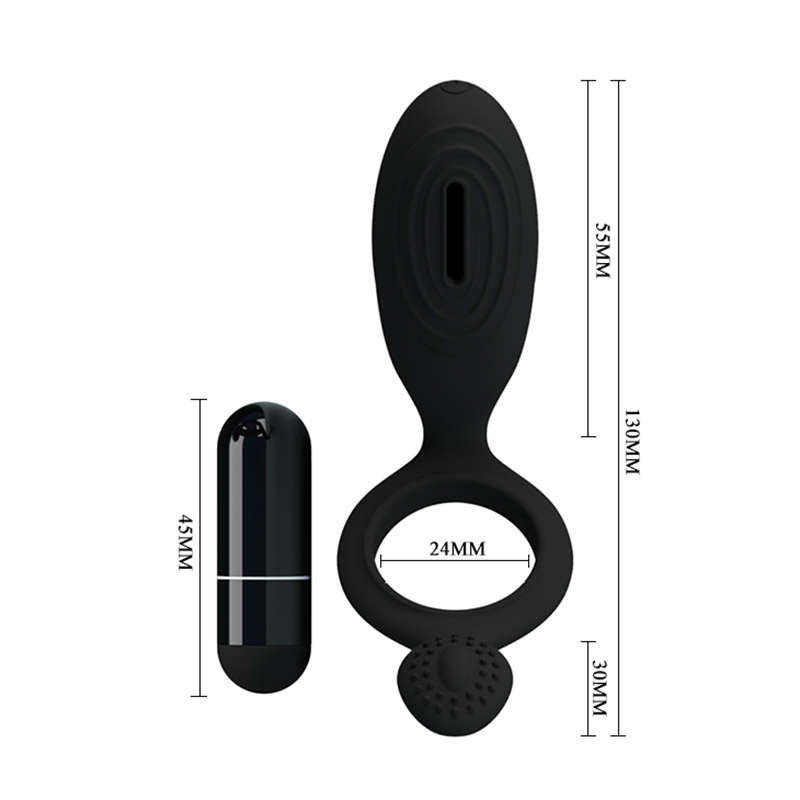 Paar Sexspiele Sexzubehör Kleiner Vibrator Ejakulation Vagina Spielzeug für Mann Vibrations-Cockring für Klitoris Penishülle