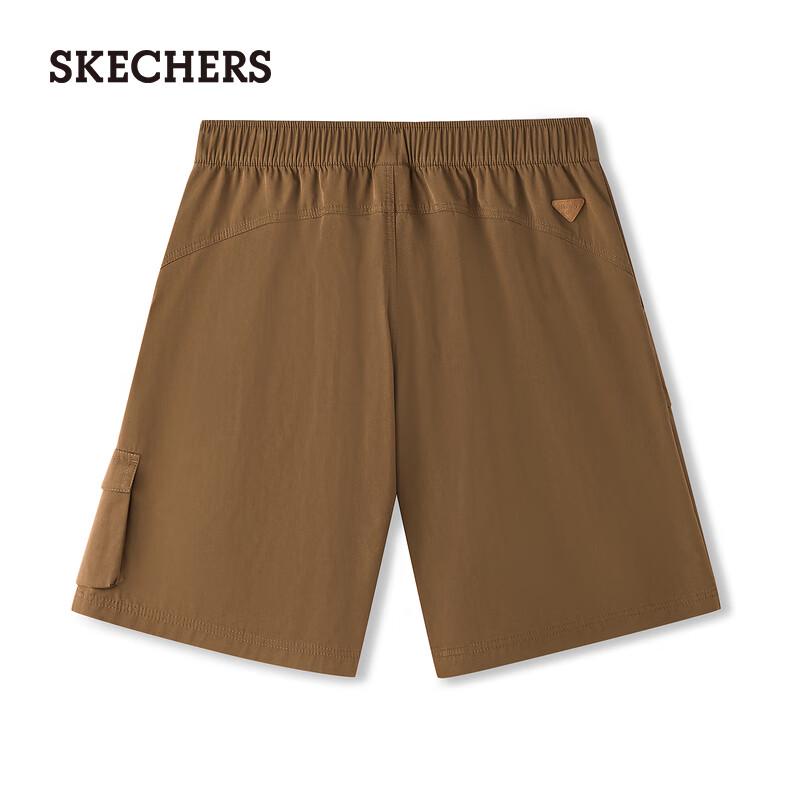 Skechers Men's 2026 Summer Loose Cargo Bermuda Shorts L226M002