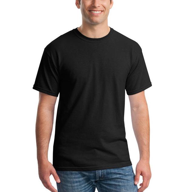 Men's Solid Color Fitness T-shirt - Short Sleeve