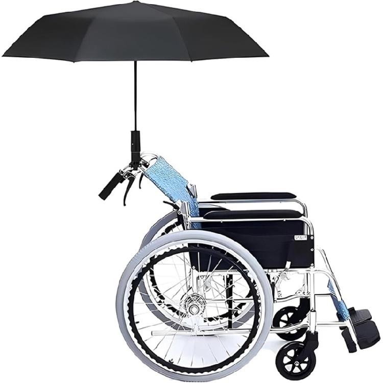 Adjustable Golf Trolley Umbrella Stand Clip Replacement Universals Golf Cart Umbrella Holder Stroller Umbrella Stands