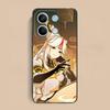 Game GI Ningguang Matte TPU Mobile Phone Case for Xiaomi Redmi Note 14 13 12 11 S Pro Plus 4G 5G Colorful Printing Cover