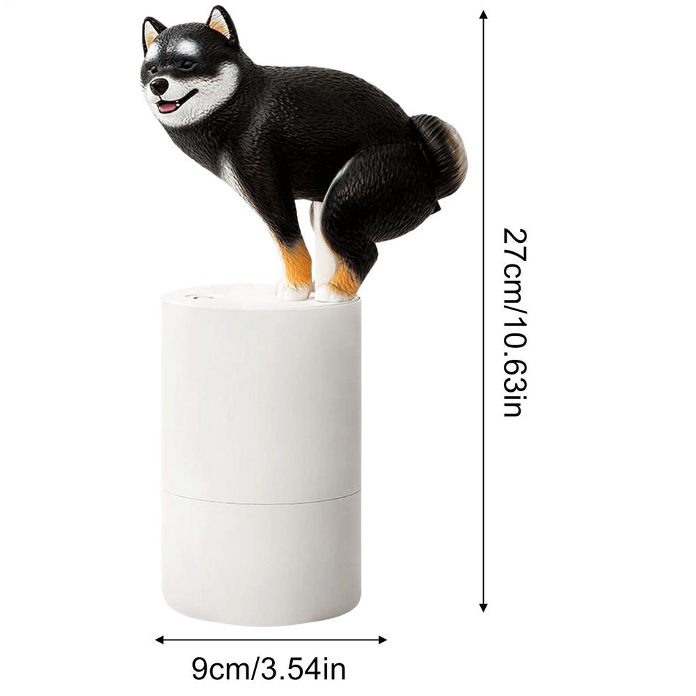 Auto Soap Dispenser Cute Shiba Inu Automatic Sensor Foam Hand Washer Dog Automatic Foaming Soap Dispenser Touchless Gadgets
