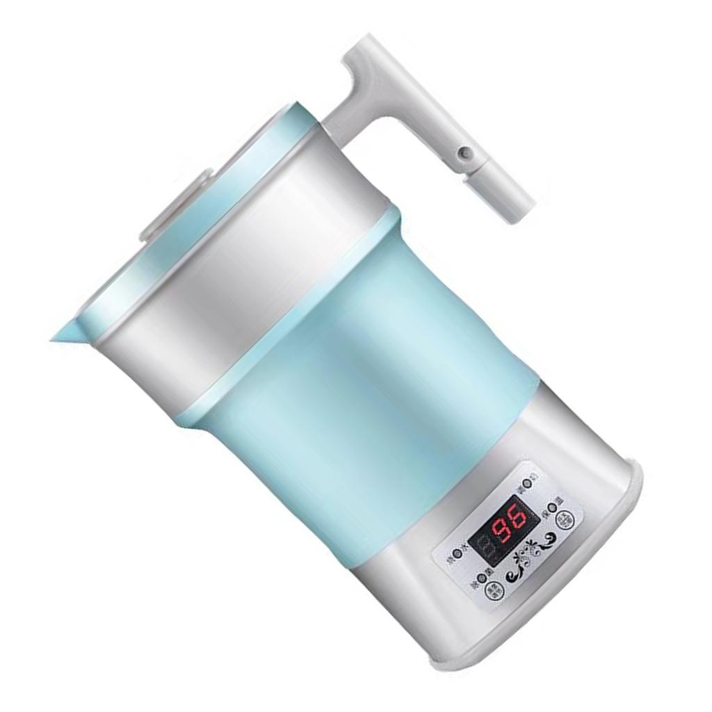 Foldable Electric Kettle 800W Silicone Portable Folding Thermostatic Control Hot Water Kettle
