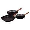 SET OF 3 GRANITE PANS BERLINGER HAUS BH-7101