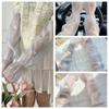 1 Pair Wide Fairy Style Arm Cover Bow Ice Sleeves Stylish Sun Protection Sleeves  Summer