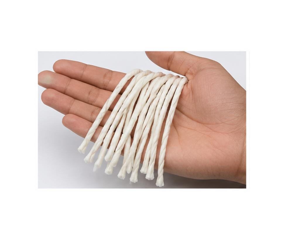 TreegoArt 100% Pure Cotton Batti For Puja, Aarti, Akhand Jyot, Mandir And Religious Ceremonies - 1000 Pieces Cotton Wicks For Diya