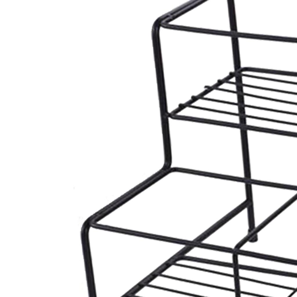 Sirupflaschen-Präsentationsständer Weinregal für Bar Metallregale Gewürzregal für Schrank Café-Theke