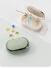 Mini Travel Pill Box 3 Grids - Waterproof Sealed Medicine Organizer Portable Daily Pill Case For Vitamins Supplements & Medica