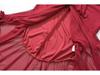2025 Spring Women's European & American Slim Mesh Irregular Long Dress