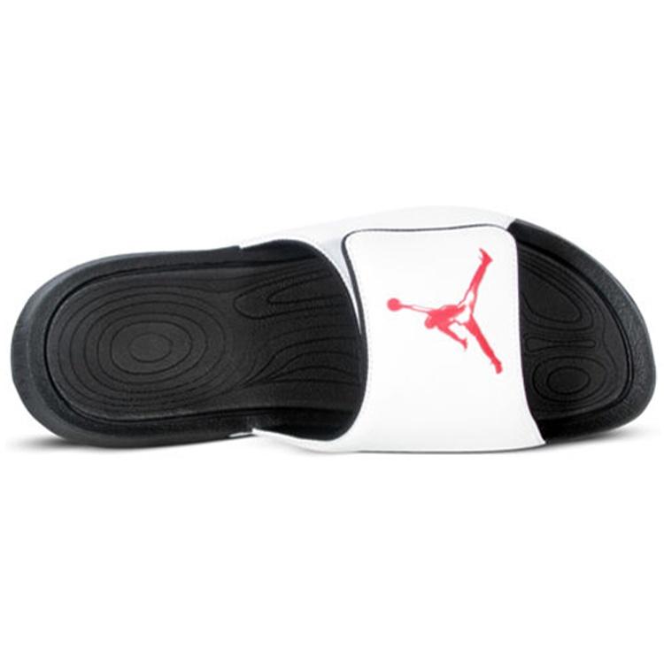 Air Jordan Hydro 6 Slide 'White Red' Men's 881473-101