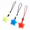 Glow In Dark Star Pendant Phone Chain Charm Hanging Rope Lovely Phone Strap Bag Decoration Lanyards Keychain Accessory