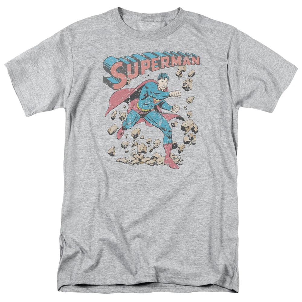 

Superman Mad At Rocks T-Shirt - Regular or Tank - to 5X 4XL