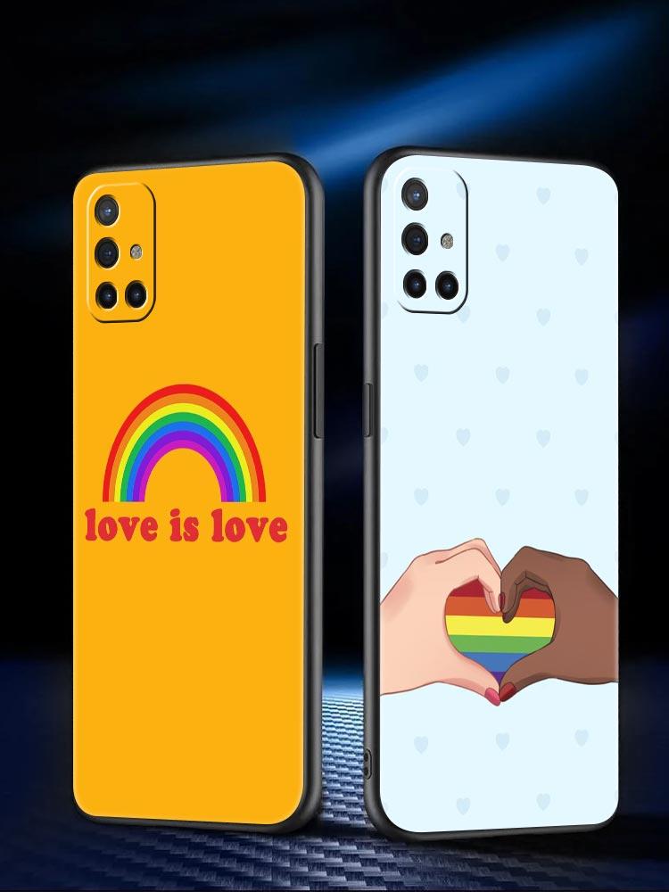 Phone Case For Oneplus 13R 13 12 10T 11 R10 Nord N100 N200 N10 9 9R CE 2 3 Z Pro Lite Soft TPU Cover Gay Lesbian Rainbow Pride