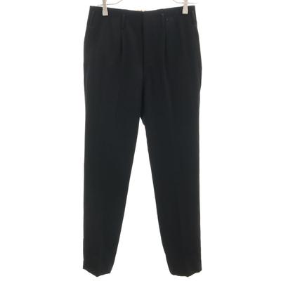 70s Vintage Tuxedo Cloth Made In England Slacks Pants Black Men's Used