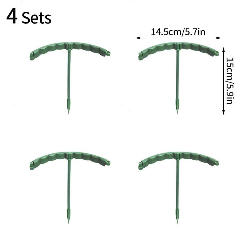 1/3/12Pcs Plant Support Cage Frame Greenhouses Flower Stand Holder Plant Arrangement Fixed Rod Pile Garden Bonsai Accessories