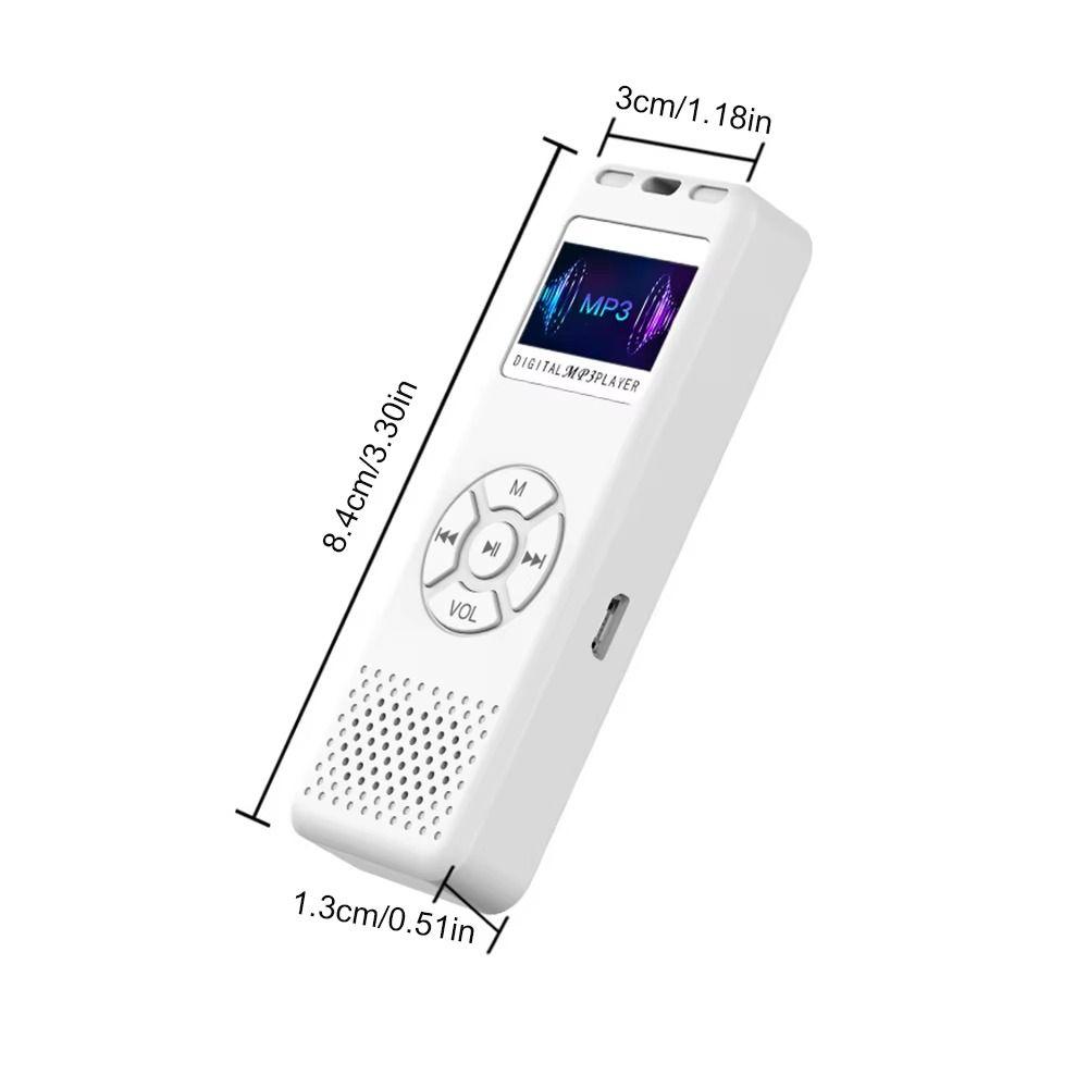 High Capacity Student MP3 Built-in Speaker Mini Music Player Portable MP3 Music Player  Men Women
