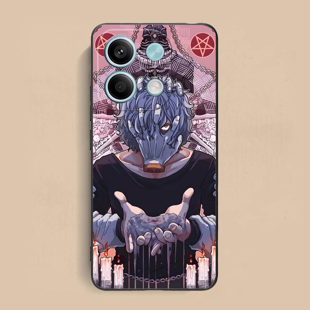 

Hero Academia Tomura Shigaraki Phone Case for Xiaomi Redmi Note 14 13 12 11 A5 3 2 1 Pro Plus 4G 5G Colour Protective Cellphones Redmi Note 14 Pro 5G (Global)