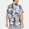 Nike Sportbekleidung Batikdruck Locker sitzendes Rundhals-Kurzarm-T-Shirt Herren Tops Grau DB6150-101
