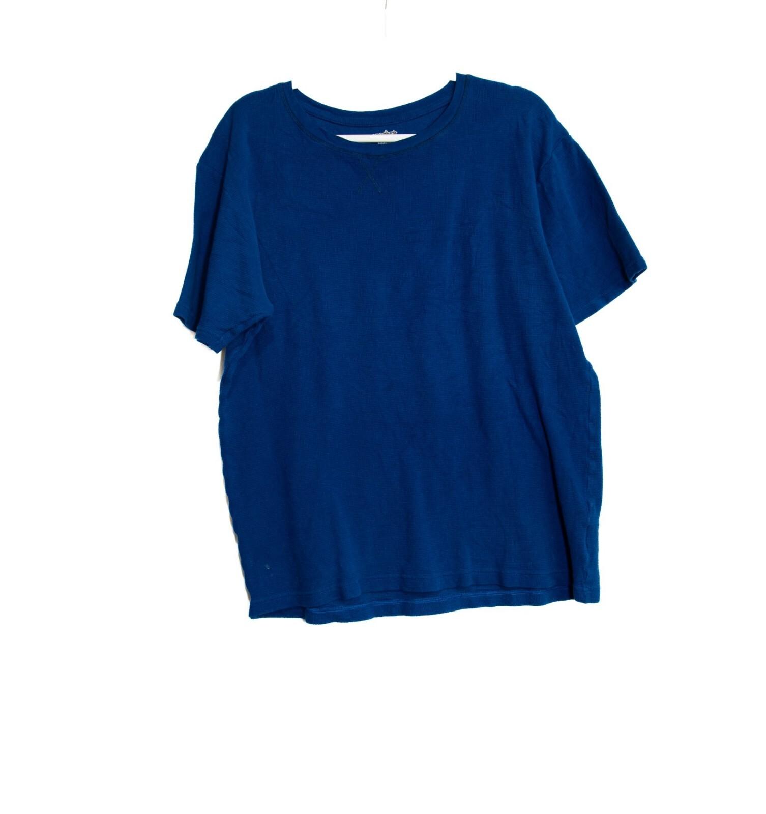 Joe Boxer Mens Blue Classic Short Sleeve Cotton T-Shirt Size 2XL XXXXL