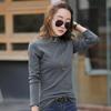Maglione lavorato a maglia a maniche lunghe per autunno e inverno da donna, temperamento, camicia aderente e sottile