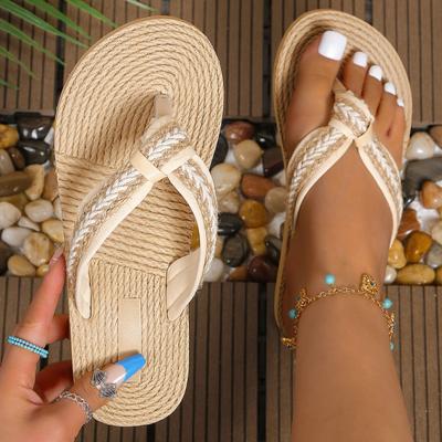 Slippers Women Size 6 Ladies Shoes Platform Flip Flops Fashion Flip Flops Beach Slippers Bohemian Sandals Chaussures Femmes