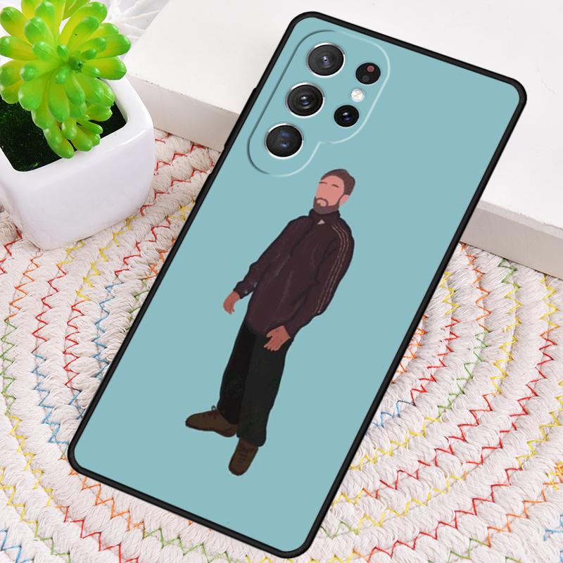 Robert Pattinson Standing Meme print Phone Case For Samsung Galaxy note 10 pro S26 S25 S24 S23 S22 Ultra Plus S21 FE S20 Cover Galaxy S26 Ultra