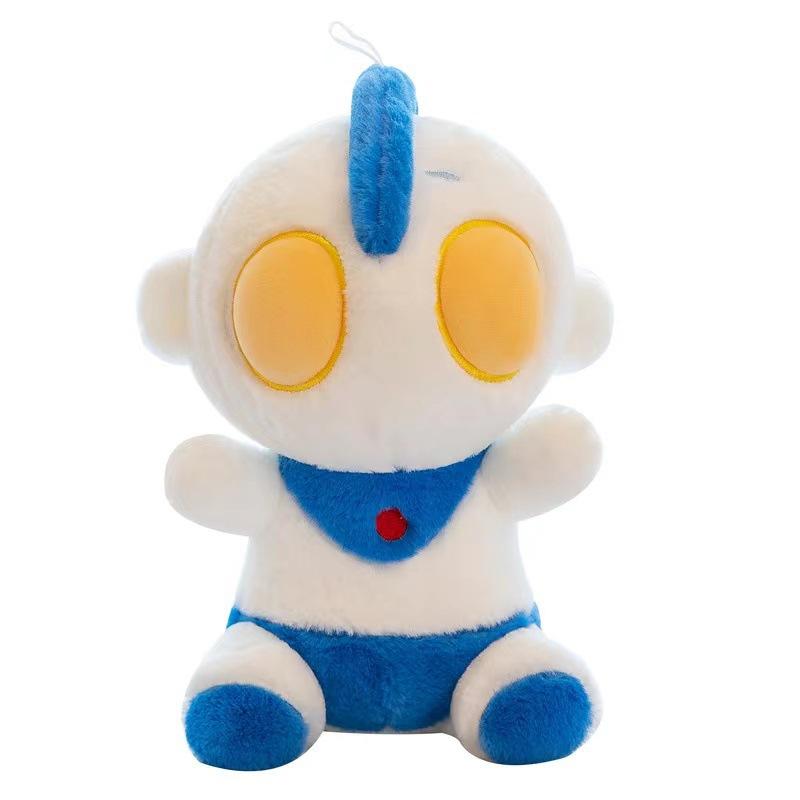 New Q cute Ultraman series plush toy Taijia Zeta doll children s doll birthday gift 26cm синий
